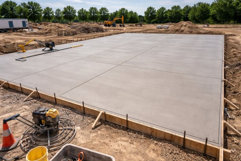 Commercial Slab Construction in Cary, NC