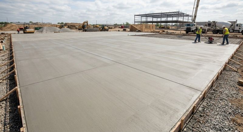 Commercial Slab Construction in Bellingham, WA