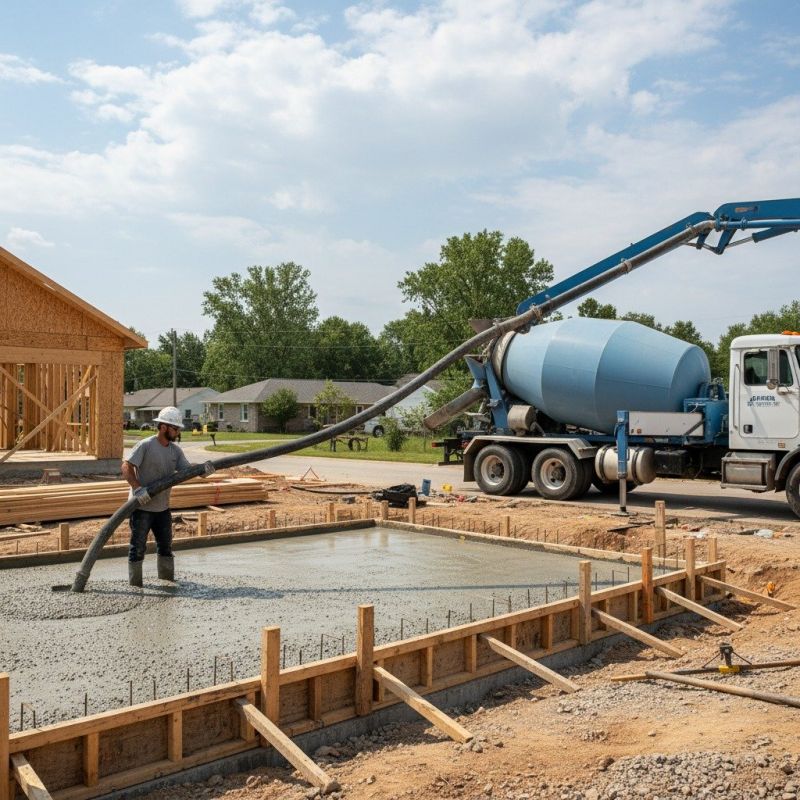 Concrete Pumping For Foundations, Slabs, And Flatwork Projects