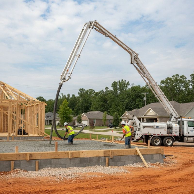 How Commercial Concrete Pumping Improves Large-Scale Construction Efficiency