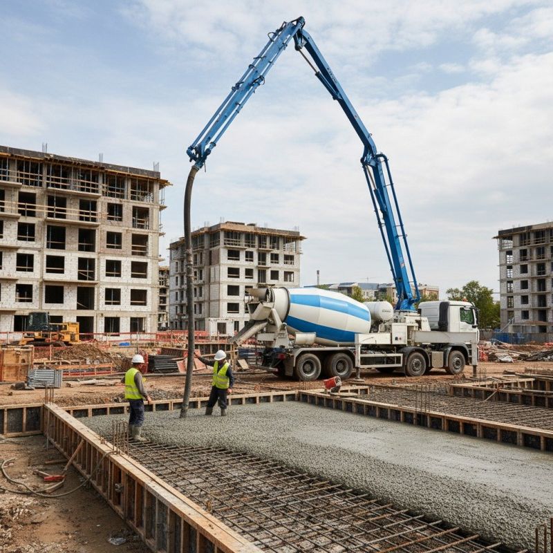 Safety Benefits Of Professional Commercial Concrete Pumping